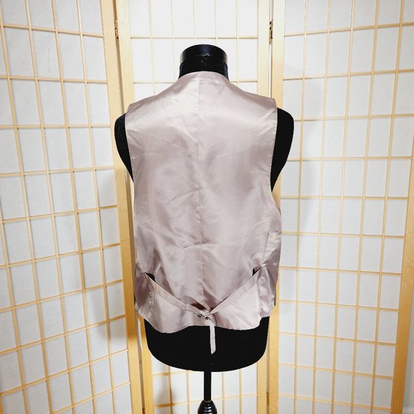 Chaps Olive Green Suit / Tuxedo Vest - Wedding - Large - NWT - Picture 3 of 7